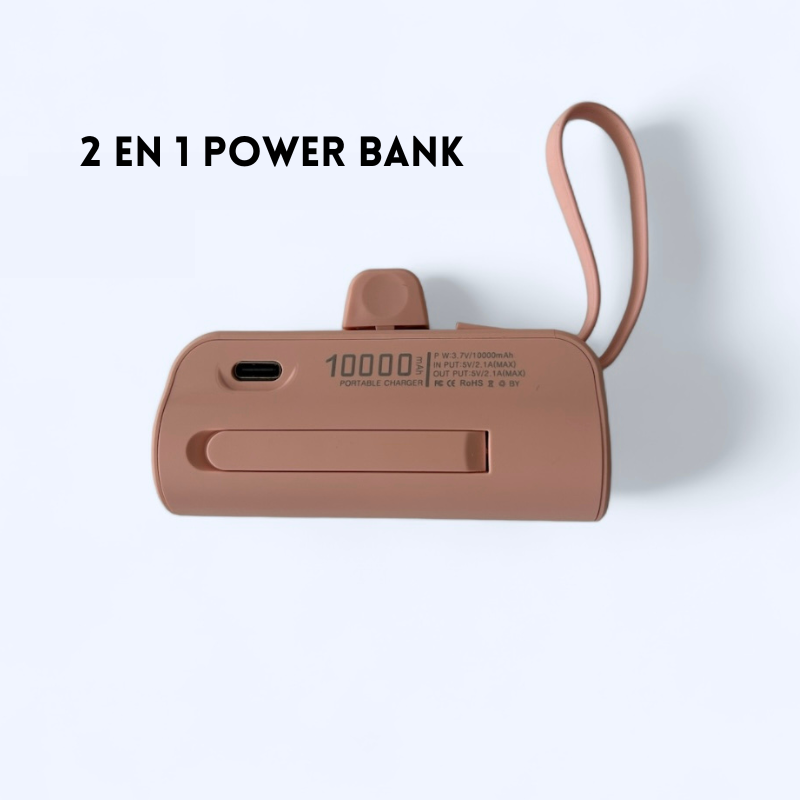 Mini power bank smartphone